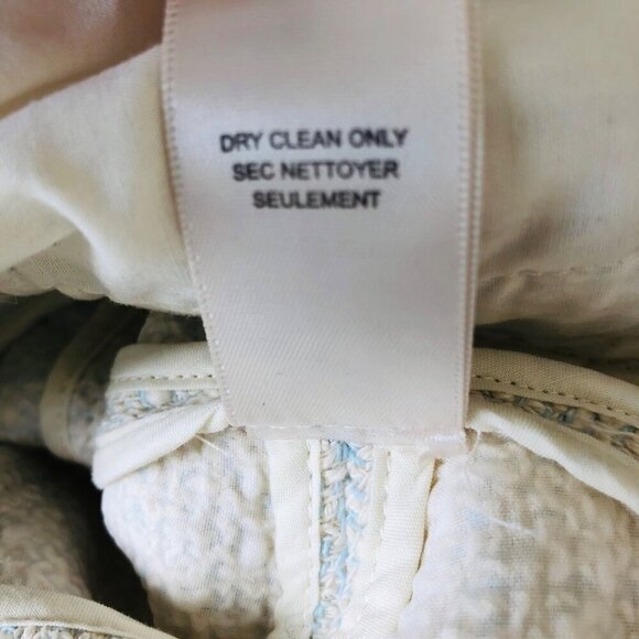 Rebecca‎ Taylor Tweed Jacket Moto Size 6 Frayed Edges Cotton Leather Trim Biker - Picture 11 of 11